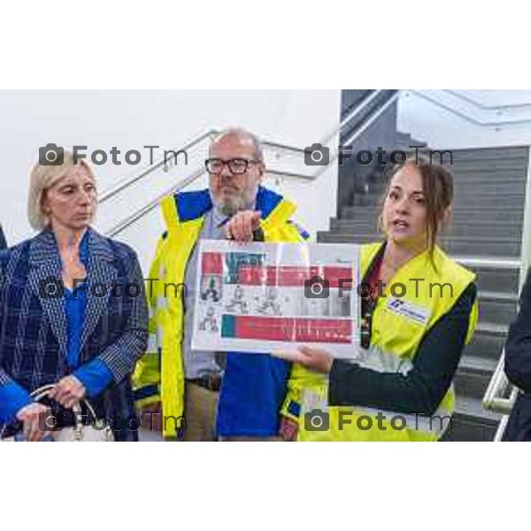 Bergamo, 15 marzo 2026 - Inaugurazione del nuovo sottopassaggio della Stazione di Bergamo alla presenza di Lucio Menta, Direttore Investimenti Rete Ferroviaria Italiana (Gruppo FS), Elena Carnevali, Sindaco di Bergamo e Claudia Maria Terzi, Assessore alle Infrastrutture e Opere pubbliche Regione Lombardia - Foto cantiere Stazione di Bergamo.