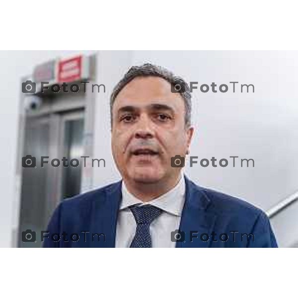 Bergamo, 15 marzo 2026 - Inaugurazione del nuovo sottopassaggio della Stazione di Bergamo alla presenza di Lucio Menta, Direttore Investimenti Rete Ferroviaria Italiana (Gruppo FS), Elena Carnevali, Sindaco di Bergamo e Claudia Maria Terzi, Assessore alle Infrastrutture e Opere pubbliche Regione Lombardia - Foto cantiere Stazione di Bergamo.