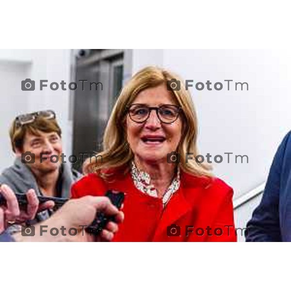 Bergamo, 15 marzo 2026 - Inaugurazione del nuovo sottopassaggio della Stazione di Bergamo alla presenza di Lucio Menta, Direttore Investimenti Rete Ferroviaria Italiana (Gruppo FS), Elena Carnevali, Sindaco di Bergamo e Claudia Maria Terzi, Assessore alle Infrastrutture e Opere pubbliche Regione Lombardia - Foto cantiere Stazione di Bergamo.