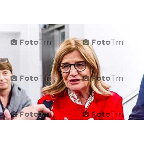 Bergamo, 15 marzo 2026 - Inaugurazione del nuovo sottopassaggio della Stazione di Bergamo alla presenza di Lucio Menta, Direttore Investimenti Rete Ferroviaria Italiana (Gruppo FS), Elena Carnevali, Sindaco di Bergamo e Claudia Maria Terzi, Assessore alle Infrastrutture e Opere pubbliche Regione Lombardia - Foto cantiere Stazione di Bergamo.