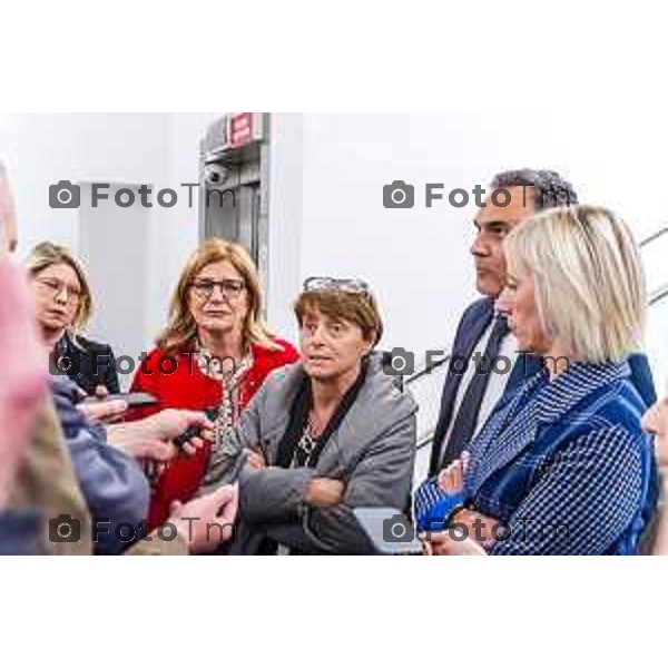 Bergamo, 15 marzo 2026 - Inaugurazione del nuovo sottopassaggio della Stazione di Bergamo alla presenza di Lucio Menta, Direttore Investimenti Rete Ferroviaria Italiana (Gruppo FS), Elena Carnevali, Sindaco di Bergamo e Claudia Maria Terzi, Assessore alle Infrastrutture e Opere pubbliche Regione Lombardia - Foto cantiere Stazione di Bergamo.