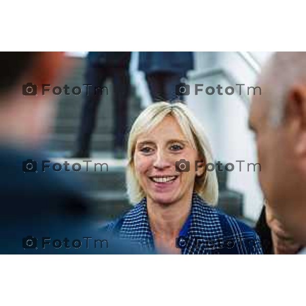 Bergamo, 15 marzo 2026 - Inaugurazione del nuovo sottopassaggio della Stazione di Bergamo alla presenza di Lucio Menta, Direttore Investimenti Rete Ferroviaria Italiana (Gruppo FS), Elena Carnevali, Sindaco di Bergamo e Claudia Maria Terzi, Assessore alle Infrastrutture e Opere pubbliche Regione Lombardia - Foto cantiere Stazione di Bergamo.