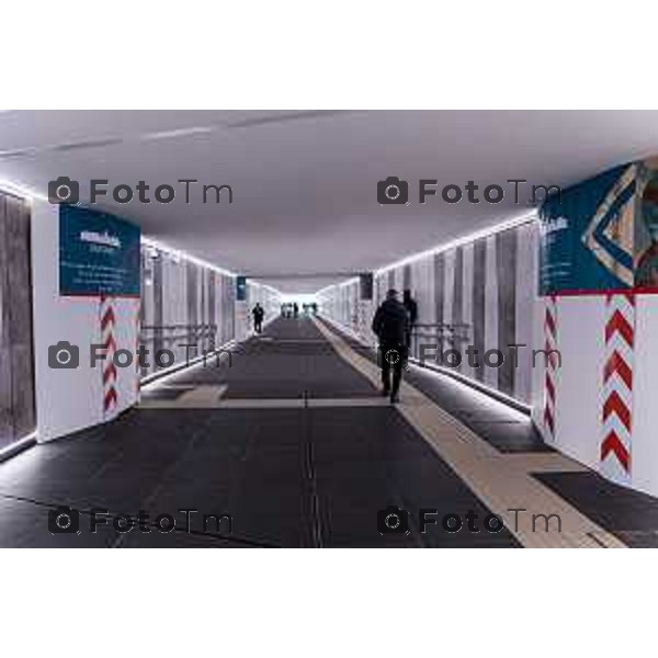 Bergamo, 15 marzo 2026 - Inaugurazione del nuovo sottopassaggio della Stazione di Bergamo alla presenza di Lucio Menta, Direttore Investimenti Rete Ferroviaria Italiana (Gruppo FS), Elena Carnevali, Sindaco di Bergamo e Claudia Maria Terzi, Assessore alle Infrastrutture e Opere pubbliche Regione Lombardia - Foto cantiere Stazione di Bergamo.
