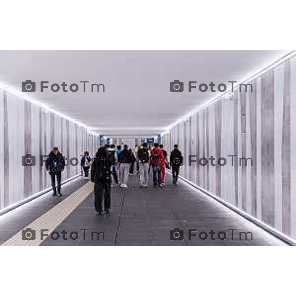 Bergamo, 15 marzo 2026 - Inaugurazione del nuovo sottopassaggio della Stazione di Bergamo alla presenza di Lucio Menta, Direttore Investimenti Rete Ferroviaria Italiana (Gruppo FS), Elena Carnevali, Sindaco di Bergamo e Claudia Maria Terzi, Assessore alle Infrastrutture e Opere pubbliche Regione Lombardia - Foto cantiere Stazione di Bergamo.