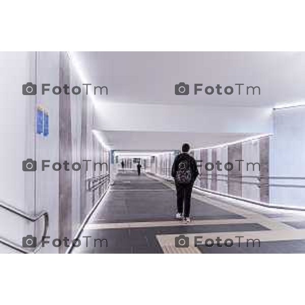 Bergamo, 15 marzo 2026 - Inaugurazione del nuovo sottopassaggio della Stazione di Bergamo alla presenza di Lucio Menta, Direttore Investimenti Rete Ferroviaria Italiana (Gruppo FS), Elena Carnevali, Sindaco di Bergamo e Claudia Maria Terzi, Assessore alle Infrastrutture e Opere pubbliche Regione Lombardia - Foto cantiere Stazione di Bergamo.