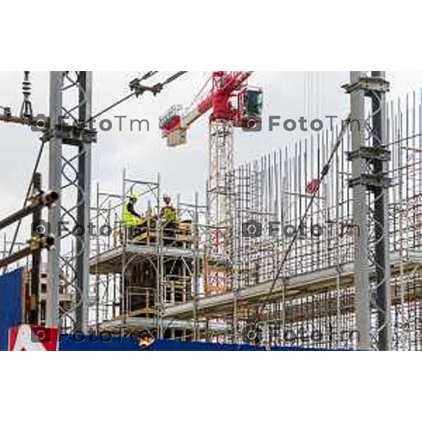 Bergamo, 15 marzo 2026 - Inaugurazione del nuovo sottopassaggio della Stazione di Bergamo alla presenza di Lucio Menta, Direttore Investimenti Rete Ferroviaria Italiana (Gruppo FS), Elena Carnevali, Sindaco di Bergamo e Claudia Maria Terzi, Assessore alle Infrastrutture e Opere pubbliche Regione Lombardia - Foto cantiere Stazione di Bergamo.