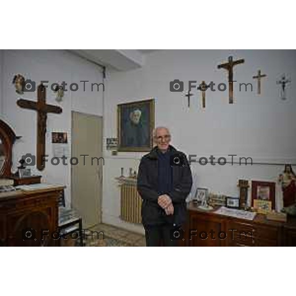 Bergamo Don Davide Rota superiore del Patronato San Vincenzo 16 Aprile 2026 Bergamo Italia Foto Tiziano Manzoni Lapresse