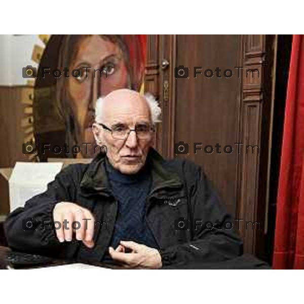 Bergamo Don Davide Rota superiore del Patronato San Vincenzo 16 Aprile 2026 Bergamo Italia Foto Tiziano Manzoni Lapresse