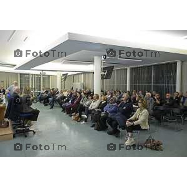Zanica incontro con Caritas Bergamo donazione banco alimentare Bcc Bergamasca e Orobica 16 Aprile 2026 Bergamo Italia Foto Tiziano Manzoni Lapresse