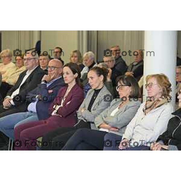 Zanica incontro con Caritas Bergamo donazione banco alimentare Bcc Bergamasca e Orobica 16 Aprile 2026 Bergamo Italia Foto Tiziano Manzoni Lapresse