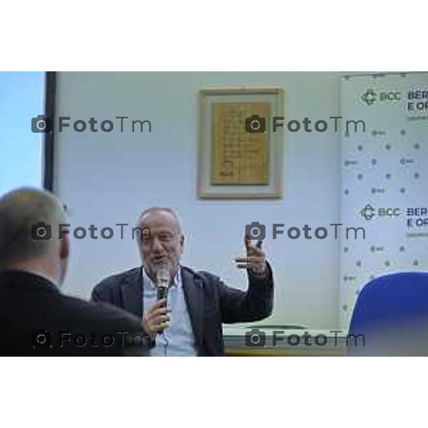 Zanica incontro con Caritas Bergamo donazione banco alimentare Bcc Bergamasca e Orobica 16 Aprile 2026 Bergamo Italia Foto Tiziano Manzoni Lapresse