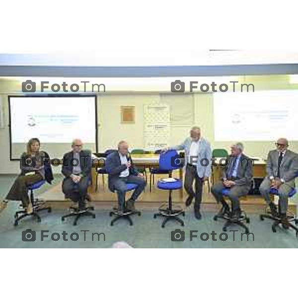 Zanica incontro con Caritas Bergamo donazione banco alimentare Bcc Bergamasca e Orobica 16 Aprile 2026 Bergamo Italia Foto Tiziano Manzoni Lapresse