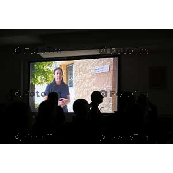 Zanica incontro con Caritas Bergamo donazione banco alimentare Bcc Bergamasca e Orobica 16 Aprile 2026 Bergamo Italia Foto Tiziano Manzoni Lapresse