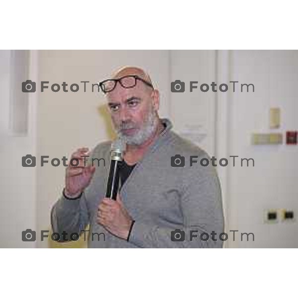 Zanica incontro con Caritas Bergamo donazione banco alimentare Bcc Bergamasca e Orobica 16 Aprile 2026 Bergamo Italia Foto Tiziano Manzoni Lapresse