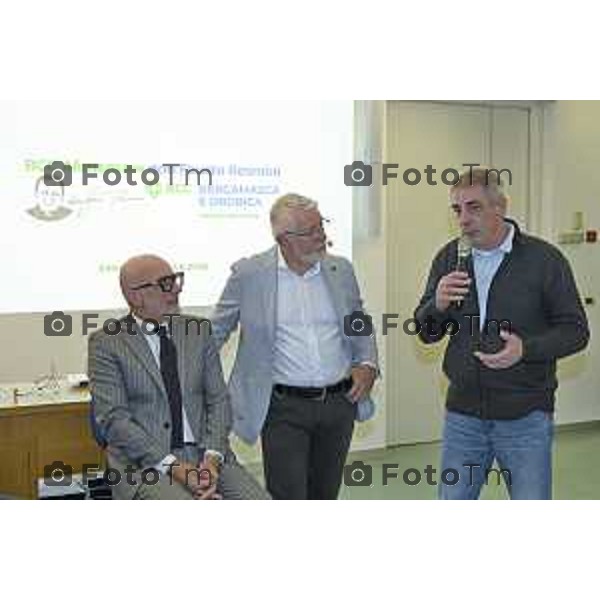 Zanica incontro con Caritas Bergamo donazione banco alimentare Bcc Bergamasca e Orobica 16 Aprile 2026 Bergamo Italia Foto Tiziano Manzoni Lapresse