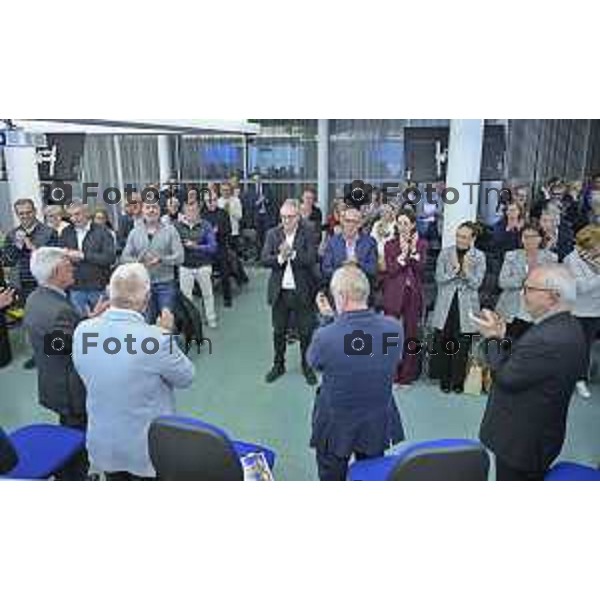 Zanica incontro con Caritas Bergamo donazione banco alimentare Bcc Bergamasca e Orobica 16 Aprile 2026 Bergamo Italia Foto Tiziano Manzoni Lapresse