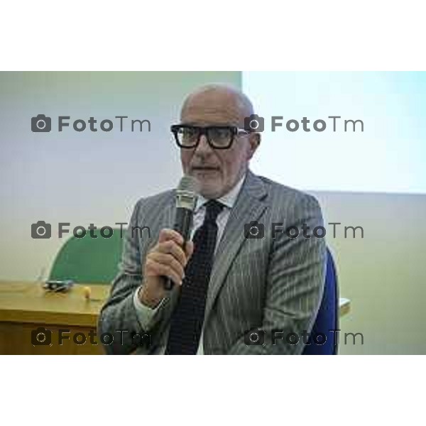 Zanica incontro con Caritas Bergamo donazione banco alimentare Bcc Bergamasca e Orobica 16 Aprile 2026 Bergamo Italia Foto Tiziano Manzoni Lapresse