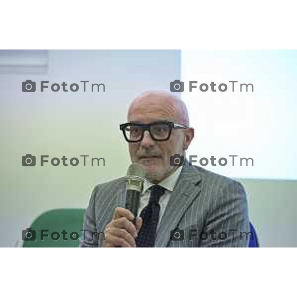 Zanica incontro con Caritas Bergamo donazione banco alimentare Bcc Bergamasca e Orobica 16 Aprile 2026 Bergamo Italia Foto Tiziano Manzoni Lapresse