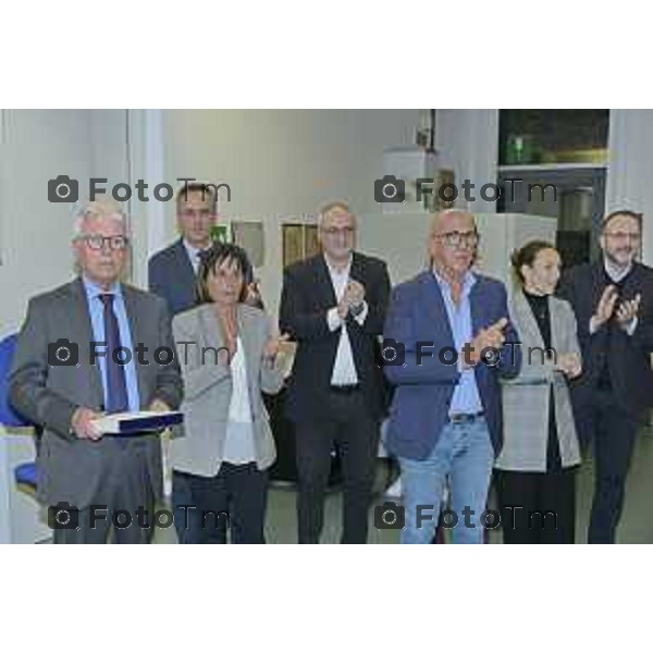 Zanica incontro con Caritas Bergamo donazione banco alimentare Bcc Bergamasca e Orobica 16 Aprile 2026 Bergamo Italia Foto Tiziano Manzoni Lapresse