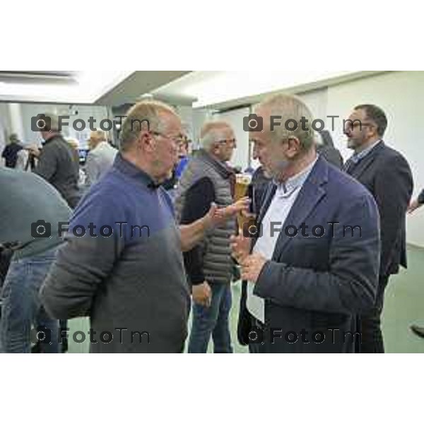 Zanica incontro con Caritas Bergamo donazione banco alimentare Bcc Bergamasca e Orobica 16 Aprile 2026 Bergamo Italia Foto Tiziano Manzoni Lapresse