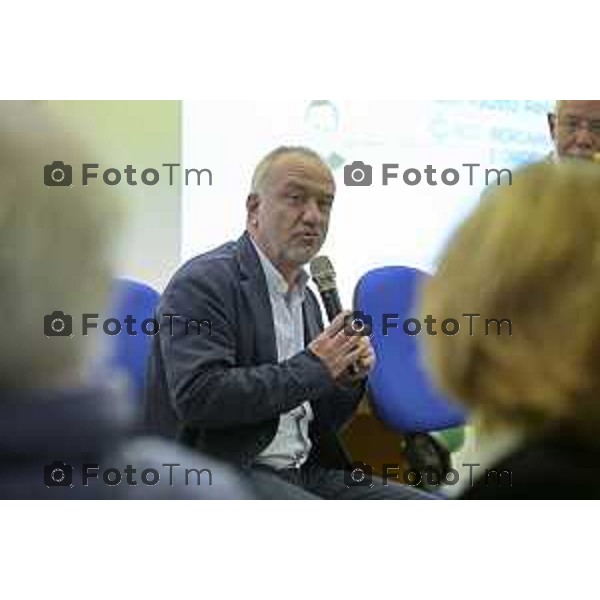 Zanica incontro con Caritas Bergamo donazione banco alimentare Bcc Bergamasca e Orobica 16 Aprile 2026 Bergamo Italia Foto Tiziano Manzoni Lapresse