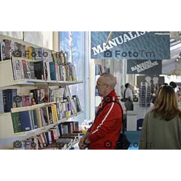 Bergamo Apertura fiera dei Librai e presnetazione libro Luciano Fontana corriere della sera Cesare Zapperi Daniele Rocchetti 18 Aprile 2026 Bergamo Italia Foto Tiziano Manzoni Lapresse