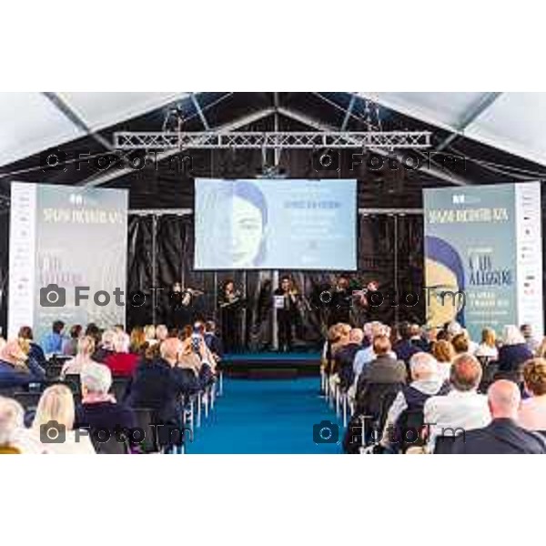 Bergamo Apertura fiera dei Librai, Sergio Gandi, Gafforelli, Zambonelli, Terzi, Carnevali Daniele Rocchetti 18 Aprile 2026 Bergamo Italia