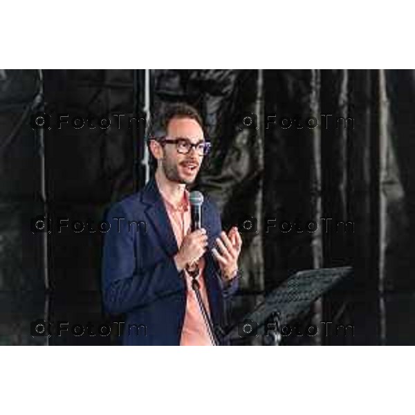 Bergamo Apertura fiera dei Librai, Sergio Gandi, Gafforelli, Zambonelli, Terzi, Carnevali Daniele Rocchetti 18 Aprile 2026 Bergamo Italia