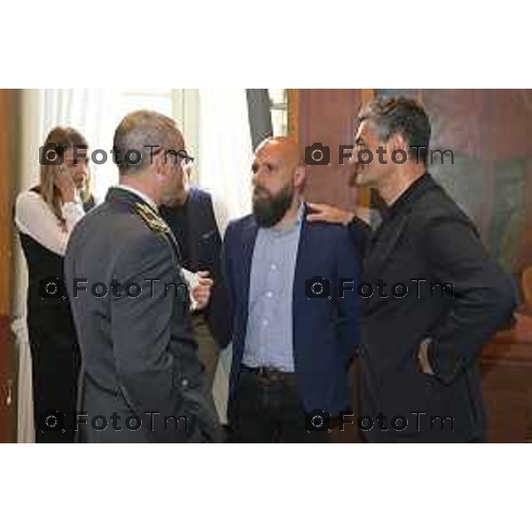 Bergamo presentazione ufficiale del Giro di Lombardia 2026 120 organizzato da RCS Sport 21 Aprile 2026 Bergamo Italia Foto Tiziano Manzoni Lapresse