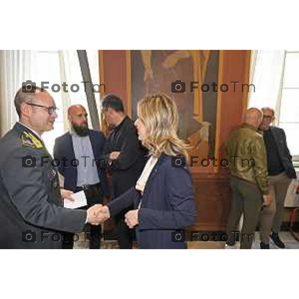 Bergamo presentazione ufficiale del Giro di Lombardia 2026 120 organizzato da RCS Sport 21 Aprile 2026 Bergamo Italia Foto Tiziano Manzoni Lapresse