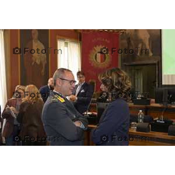 Bergamo presentazione ufficiale del Giro di Lombardia 2026 120 organizzato da RCS Sport 21 Aprile 2026 Bergamo Italia Foto Tiziano Manzoni Lapresse