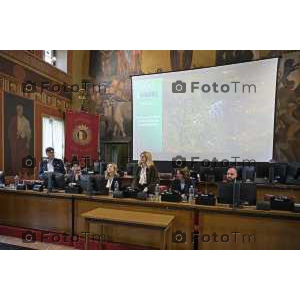 Bergamo presentazione ufficiale del Giro di Lombardia 2026 120 organizzato da RCS Sport 21 Aprile 2026 Bergamo Italia Foto Tiziano Manzoni Lapresse