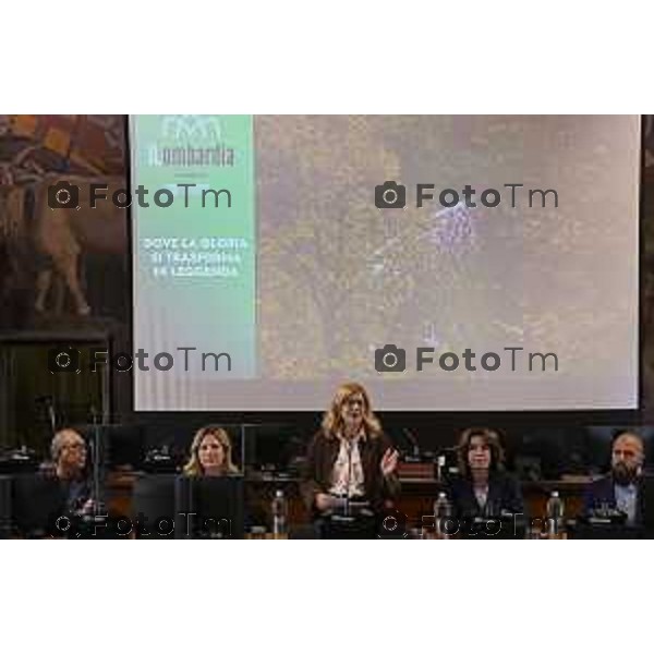 Bergamo presentazione ufficiale del Giro di Lombardia 2026 120 organizzato da RCS Sport 21 Aprile 2026 Bergamo Italia Foto Tiziano Manzoni Lapresse