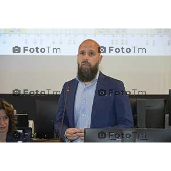 Bergamo presentazione ufficiale del Giro di Lombardia 2026 120 organizzato da RCS Sport 21 Aprile 2026 Bergamo Italia Foto Tiziano Manzoni Lapresse