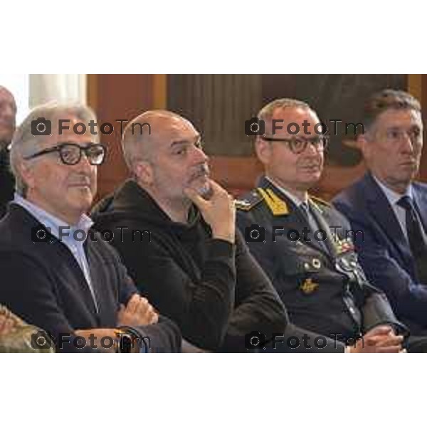 Bergamo presentazione ufficiale del Giro di Lombardia 2026 120 organizzato da RCS Sport 21 Aprile 2026 Bergamo Italia Foto Tiziano Manzoni Lapresse