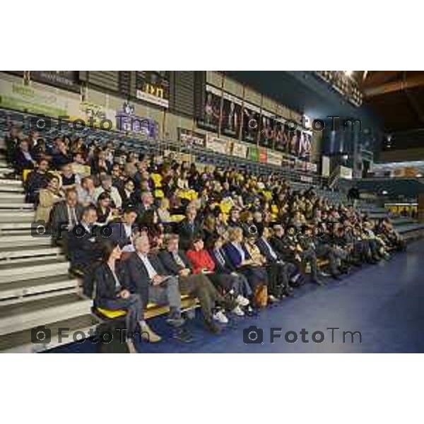 Treviglio Inaugurazione Polo Lavoro Treviglio Centro per l\'impiego con aule di formazione per adulti 22 Aprile 2026 Bergamo Italia Foto Tiziano Manzoni Lapresse