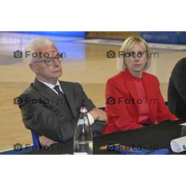 Treviglio Inauguazione Polo Lavoro Treviglio Centro per l\'impiego con aule di formazione per adulti 22 Aprile 2026 CLAUDIA tERZI Bergamo Italia Foto Tiziano Manzoni Lapresse