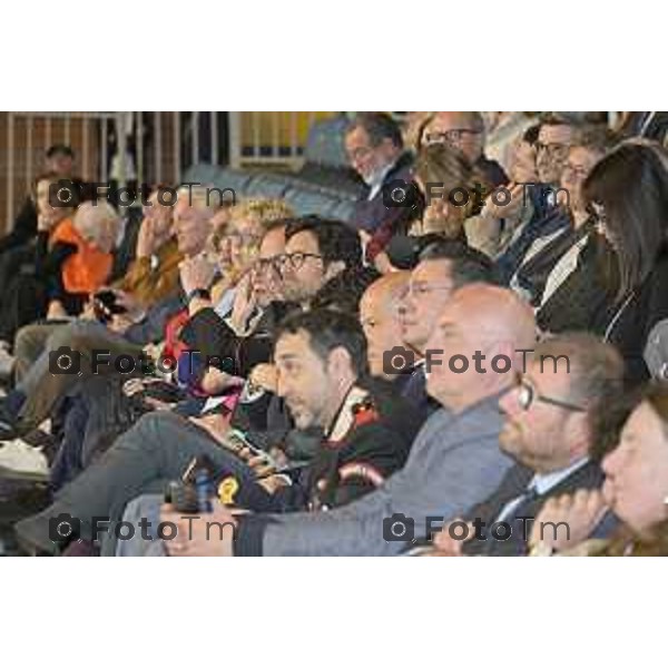 Treviglio Inaugurazione Polo Lavoro Treviglio Centro per l\'impiego con aule di formazione per adulti 22 Aprile 2026 Bergamo Italia Foto Tiziano Manzoni Lapresse