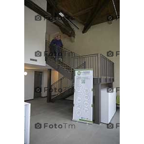 Treviglio Inaugurazione Polo Lavoro Treviglio Centro per l\'impiego con aule di formazione per adulti 22 Aprile 2026 Bergamo Italia Foto Tiziano Manzoni Lapresse