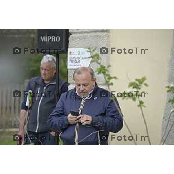 Treviglio Inaugurazione Polo Lavoro Treviglio Centro per l\'impiego con aule di formazione per adulti 22 Aprile 2026 Bergamo Italia Foto Tiziano Manzoni Lapresse
