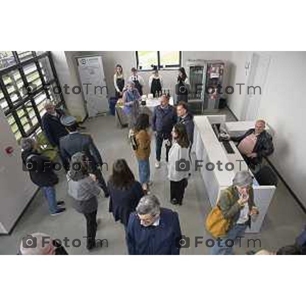 Treviglio Inaugurazione Polo Lavoro Treviglio Centro per l\'impiego con aule di formazione per adulti 22 Aprile 2026 Bergamo Italia Foto Tiziano Manzoni Lapresse