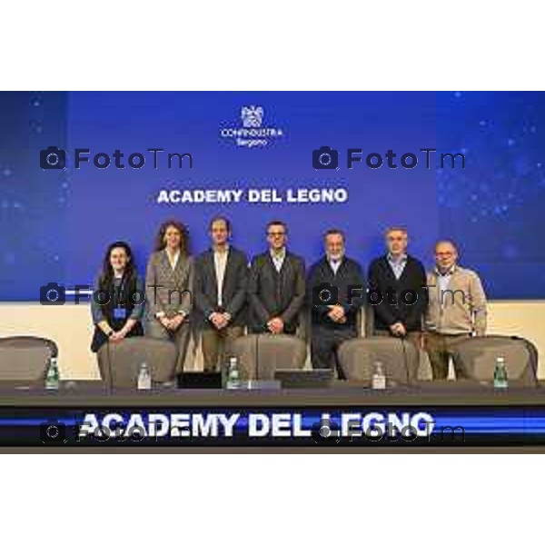 Bergamo confindustria conferenza Accademy del Legno 23 Aprile 2026 Bergamo Italia Foto Tiziano Manzoni Lapresse