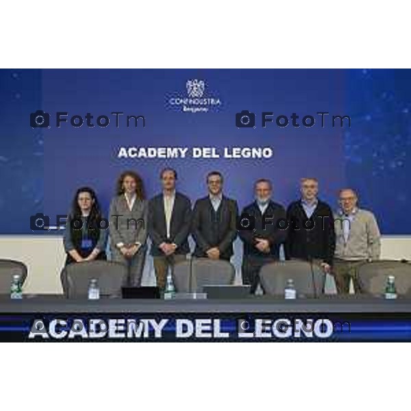 Bergamo confindustria conferenza Accademy del Legno 23 Aprile 2026 Bergamo Italia Foto Tiziano Manzoni Lapresse