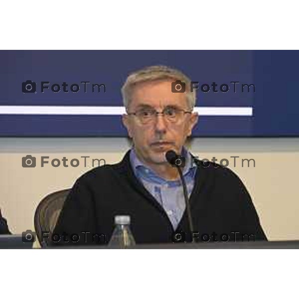 Bergamo confindustria conferenza Accademy del Legno Mario Bossi dir scuola d\'arte fantoni 23 Aprile 2026 Bergamo Italia Foto Tiziano Manzoni Lapresse