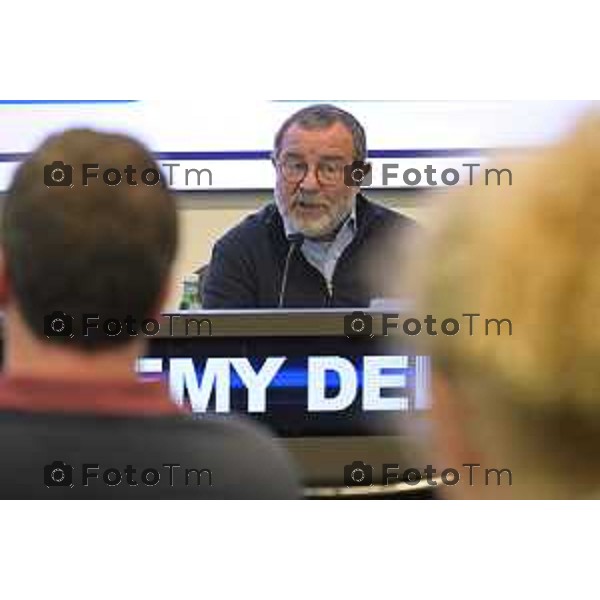 Bergamo confindustria conferenza Accademy del Legno Naurizio Betelli ABF 23 Aprile 2026 Bergamo Italia Foto Tiziano Manzoni Lapresse