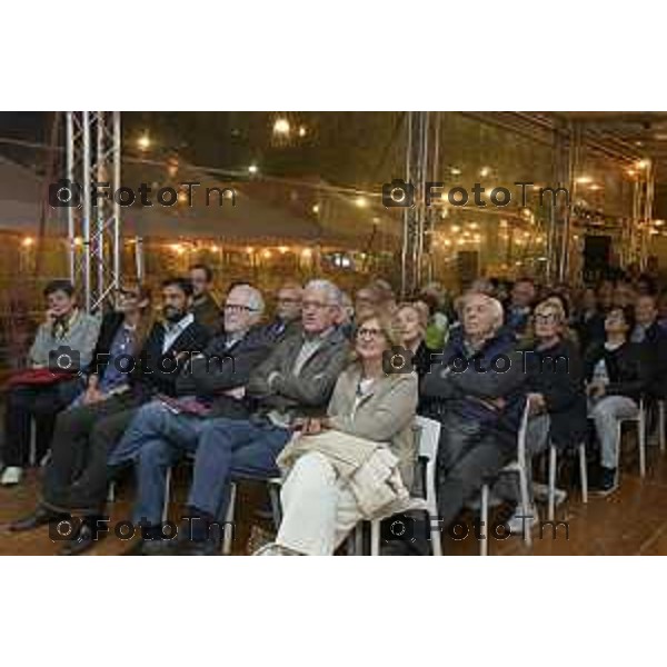 Bergamo Walter Veltroni alla Fiera dei Librai Bg Italia Cronaca 23-Aprile 2025 Foto Tiziano Manzoni Lapresse