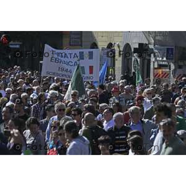 Bergamo festa liberazione corteo e piazza liberta 25 Aprile 2026 25 Aprile 2026 Bergamo Italia Foto Tiziano Manzoni Lapresse
