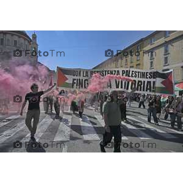 Bergamo festa liberazione corteo e piazza liberta 25 Aprile 2026 25 Aprile 2026 Bergamo Italia Foto Tiziano Manzoni Lapresse