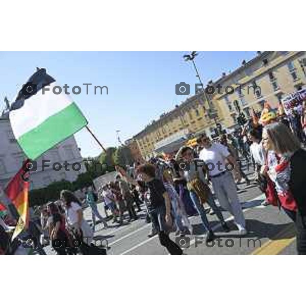 Bergamo festa liberazione corteo e piazza liberta 25 Aprile 2026 25 Aprile 2026 Bergamo Italia Foto Tiziano Manzoni Lapresse