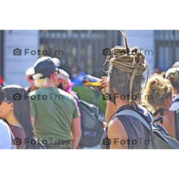 Bergamo festa liberazione corteo e piazza liberta 25 Aprile 2026 25 Aprile 2026 Bergamo Italia Foto Tiziano Manzoni Lapresse